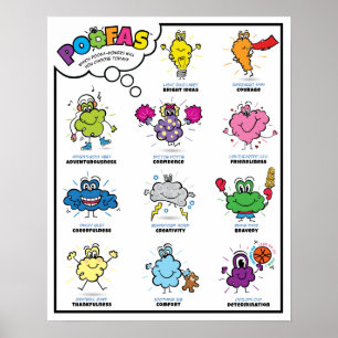 Poster do caráter de POOFA-POWERS