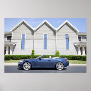 Poster do carro de Jaguar