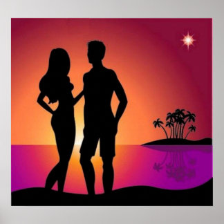 Poster do Casal sunset