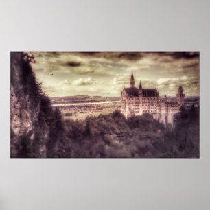 Poster do castelo de Schloss Neuschwanstein