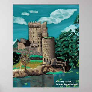 Poster do castelo do Blarney