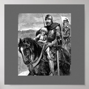 Poster do Cavaleiro Medieval