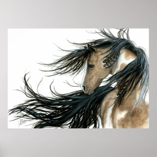 Poster do Cavalo do Espírito Majestoso por BiHrLe