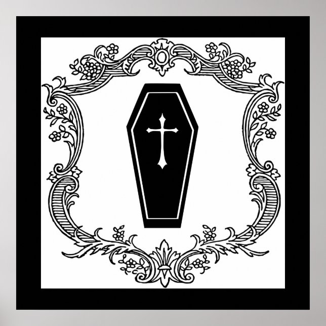 Poster do cesto vitoriano (Frente)