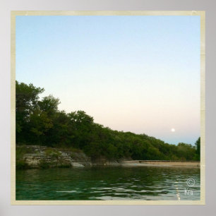 Pôster Do "céus alvorecer" em Barton Springs Austin