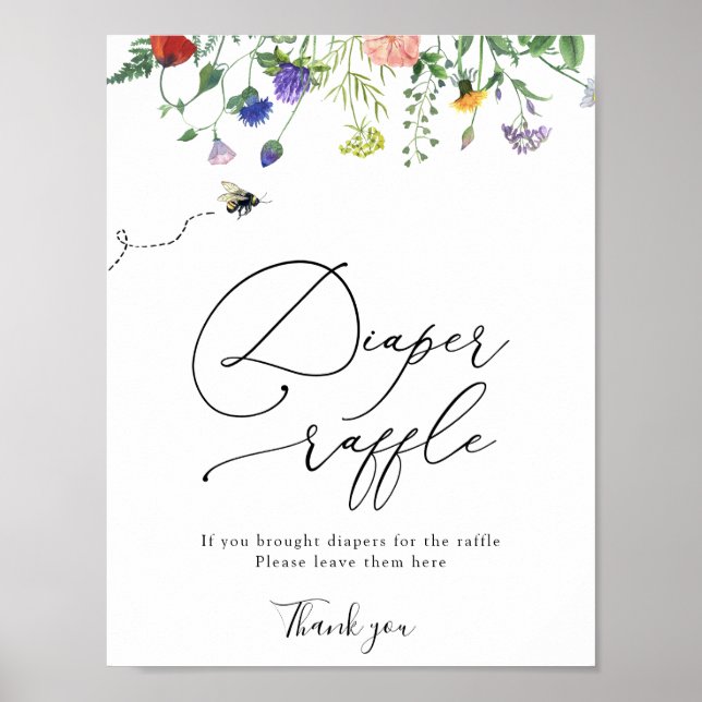 Poster do Chá Raffle Fralda (Frente)