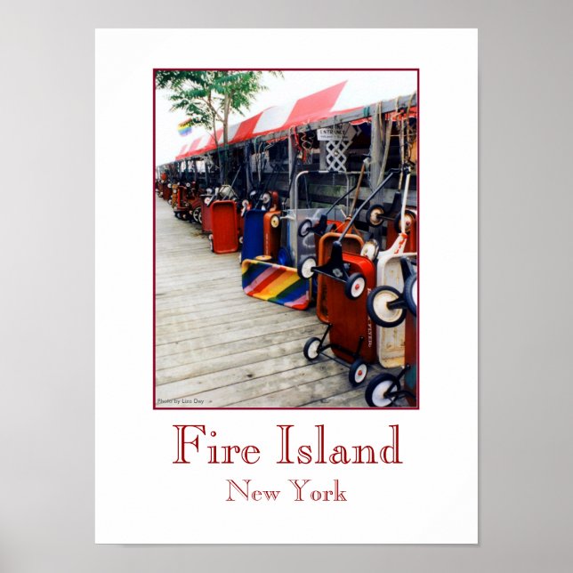 poster do "Cherry Grove Pride Wagon" (Frente)