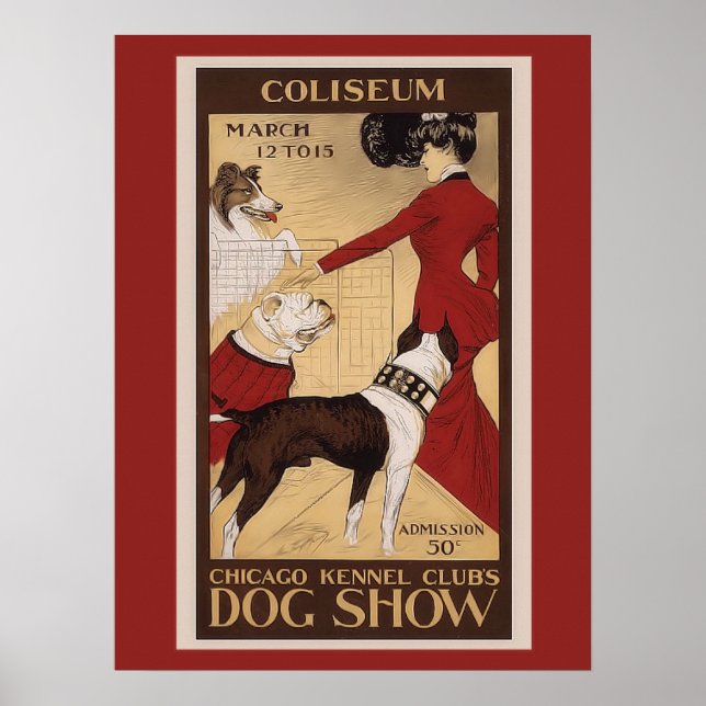 Poster do Chicago Kennel Club (Frente)
