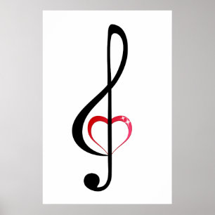 Poster do clef do coração