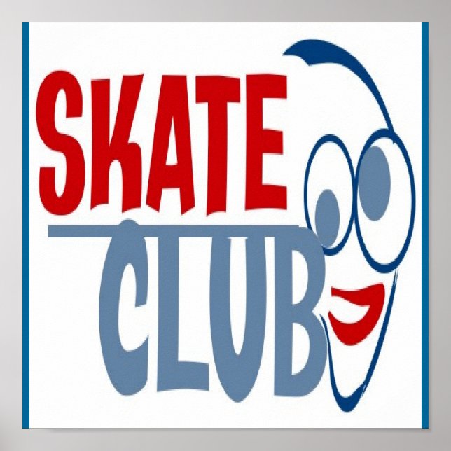 POSTER do CLUB do SKATE legal (Frente)