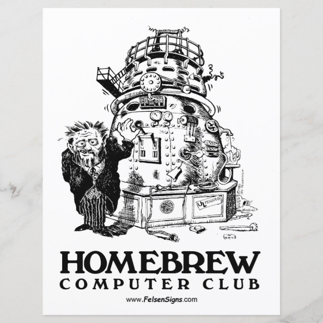 Poster do Clube Homebrew (Frente)