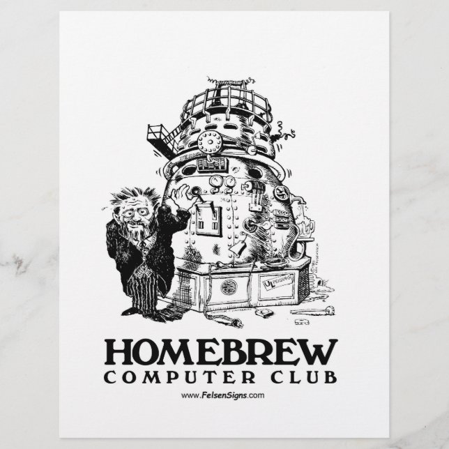 Poster do Clube Homebrew (Frente)