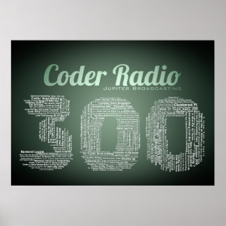Poster do Coder Radio 300