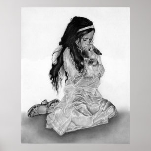 Poster do coelho do anjo