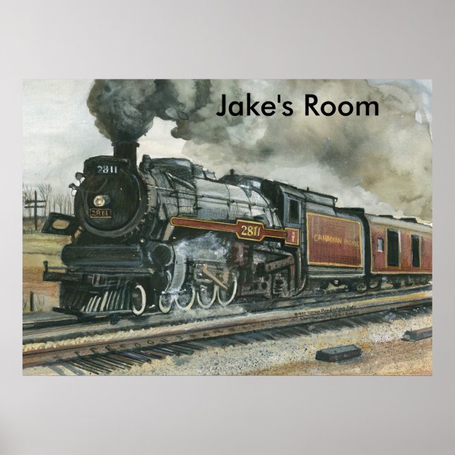 Poster do comboio (Frente)