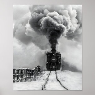Poster do comboio antigo