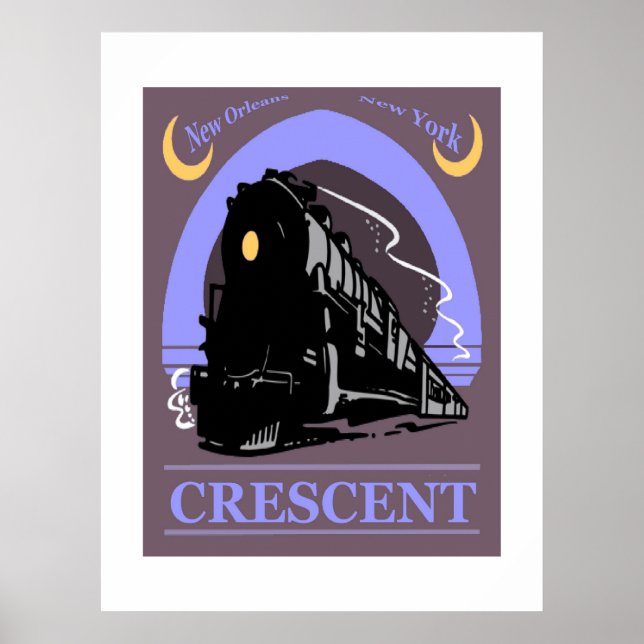 Poster do Comboio Crescente (Frente)
