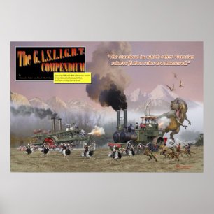 Poster do compêndio do GASLIGHT