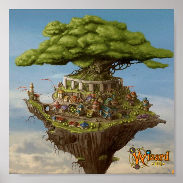 Poster do Conceito de Cidade do Assistente101 (Frente)