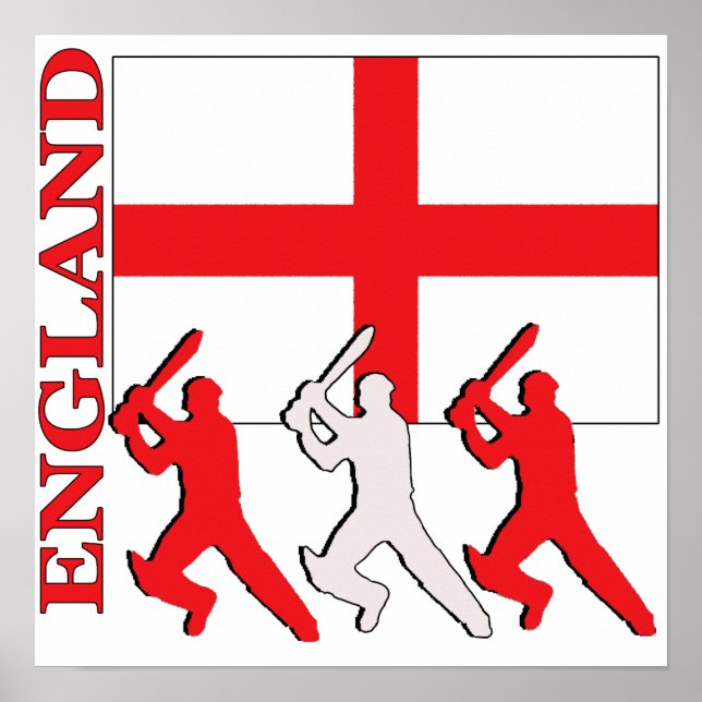 Poster do Cricket England (Frente)