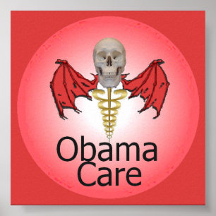 Poster do CUIDADO de OBAMA