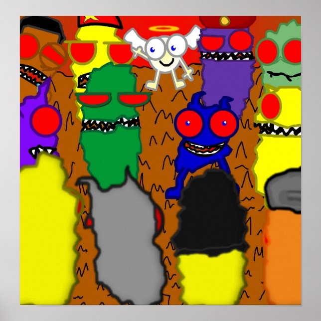 Poster do Demon Time Group (Frente)