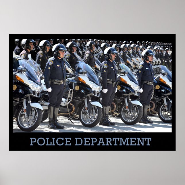 Poster do Departamento de Polícia (Frente)