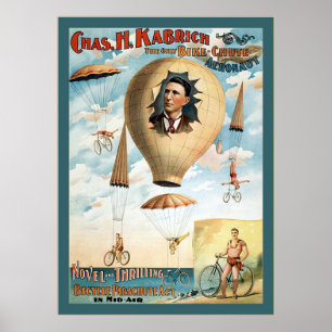 Poster do desempenho do vintage do ~ do ato do
