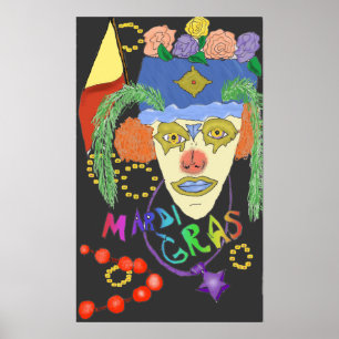 Poster do design 1 do carnaval