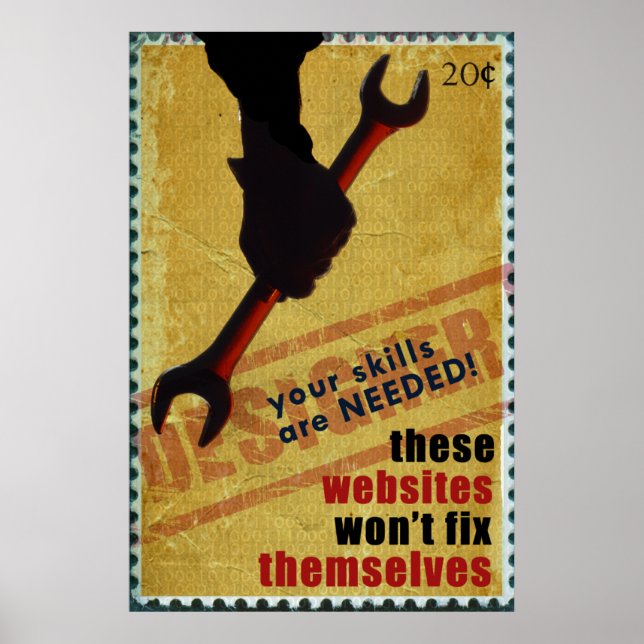 Poster do Designer de Estilo WII (Frente)