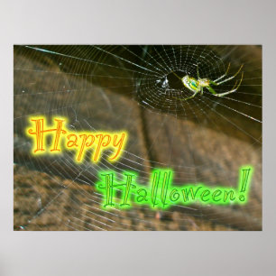 Poster do Dia das Bruxas do tecelão da esfera de