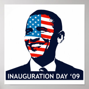 Poster do Dia de Inauguração de Obama