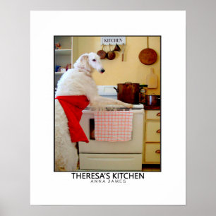 Poster do disco do Wolfhound para o quadro