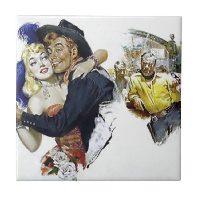 Poster do divertimento da dança do bar do vaqueiro (Frente)