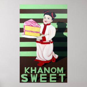 Poster do doce de Khanom