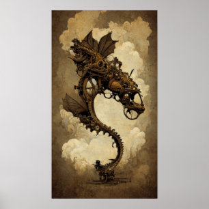 Poster do Dragão Steampunk
