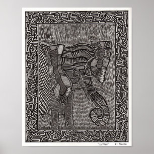 Poster do elefante