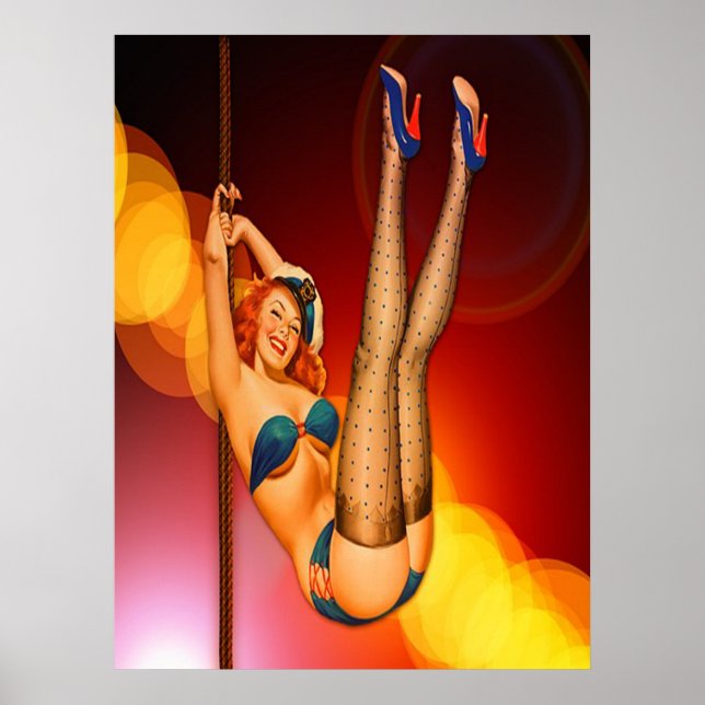 Poster do Entretenedor de Dança Retrotraidor (Frente)