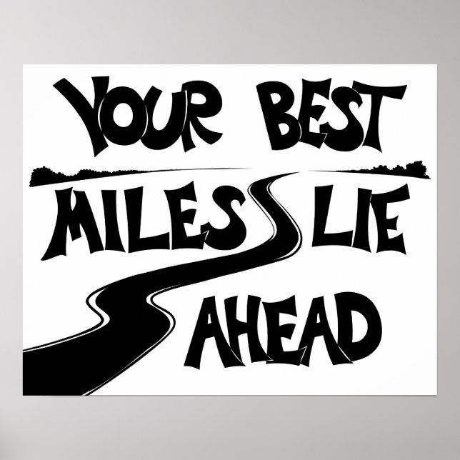 Poster do espectador da Maratona Best Miles (Frente)