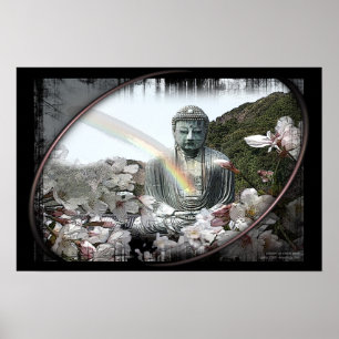 Poster do espírito de Buddha por Gregory Gallo