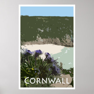 POSTER do Estilo de Vintagem CORNWALL
