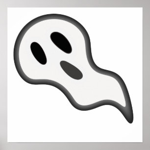 Poster do fantasma do Dia das Bruxas