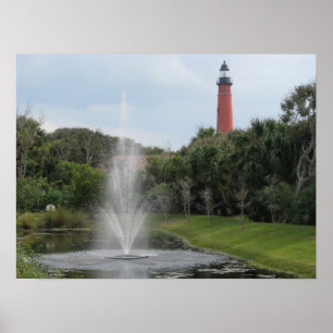 Poster do farol da entrada de Ponce