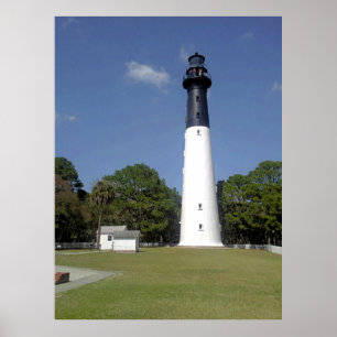 Poster do farol da ilha de Sullivan