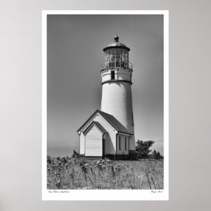 Poster do farol de Blanco do cabo