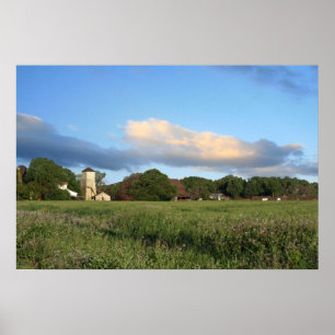 Pôster Do "fazenda Wildflower "