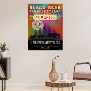 poster do Festival de Cinema do Urso Negro de 2023