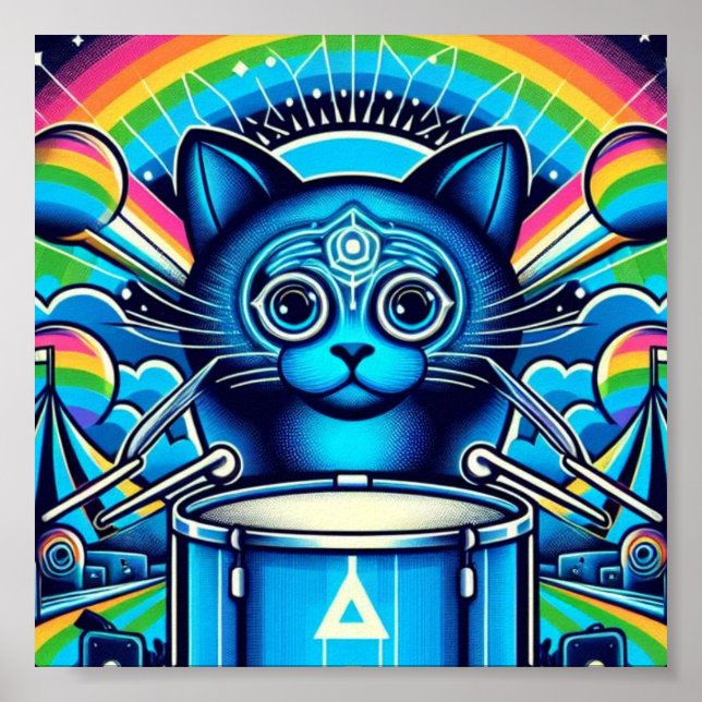 Poster do Festival de Música (Frente)