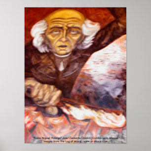 Pôster Do "fidalgo" Jose Clemente Orozco de Miguel padre