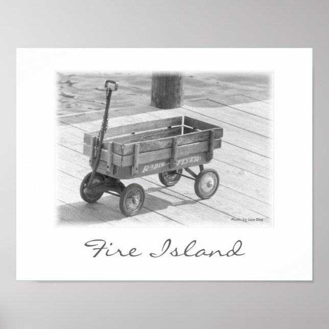 poster do "Fire Island Wagon" (Frente)